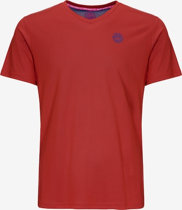 BIDI BADU Performance Shirt in Red: front