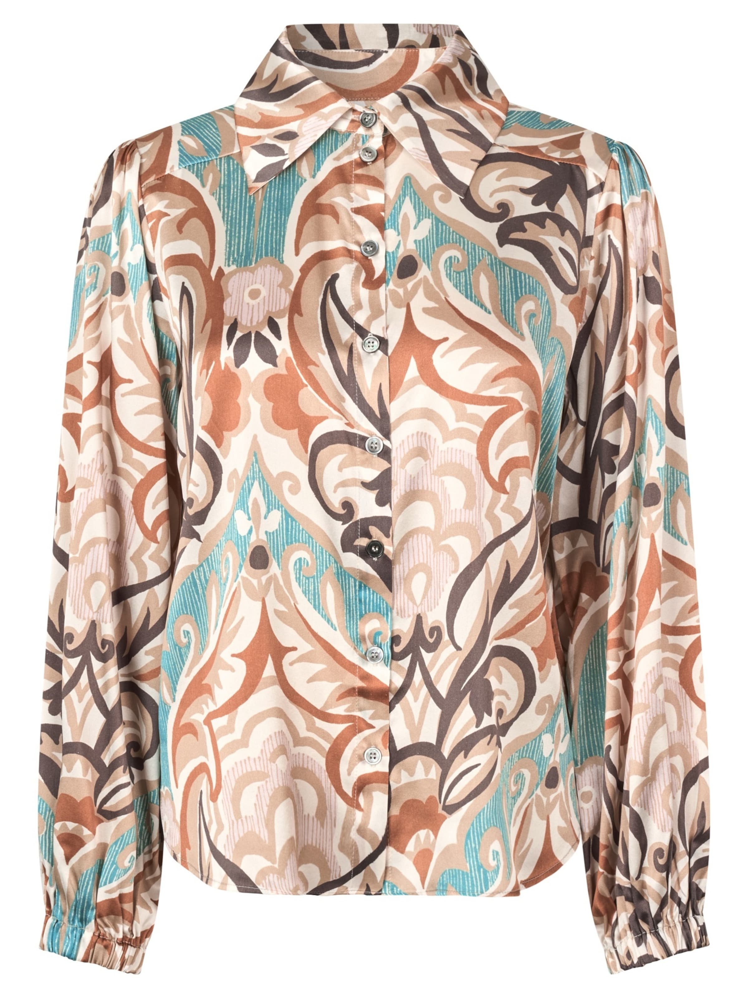 Dea Kudibal Shirt ' SiomaDEA ' in Bruin: voorkant