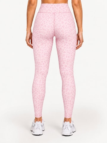 Skinny Leggings ' Velvara ' Smilodox en rose