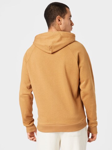 UNDER ARMOUR Athletic Sweatshirt 'Rival' in Brown