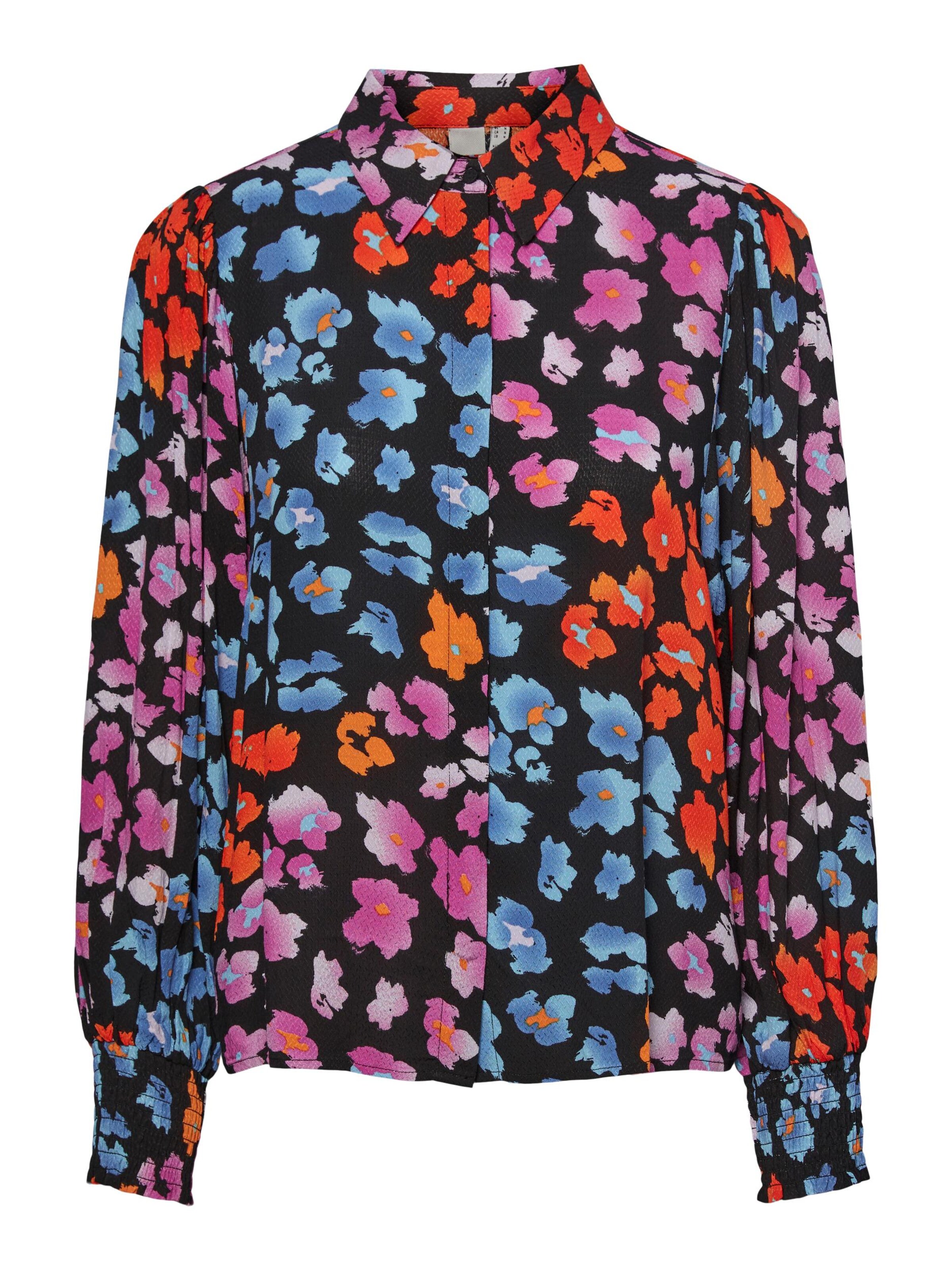 YAS - Blusa 'ALIRA' en negro: frente