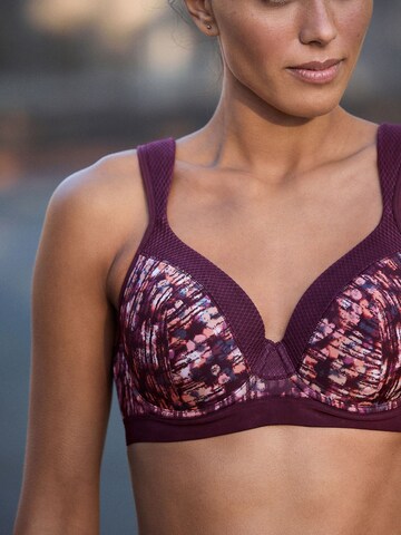 Next T-Shirt Športni nederček | vijolična barva