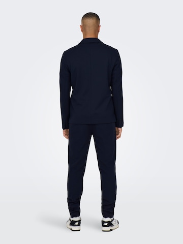 Only & Sons Slim fit Colbert 'MARK' in Blauw