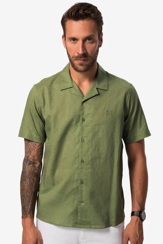 Fit confort Chemise JP1880 en vert : devant