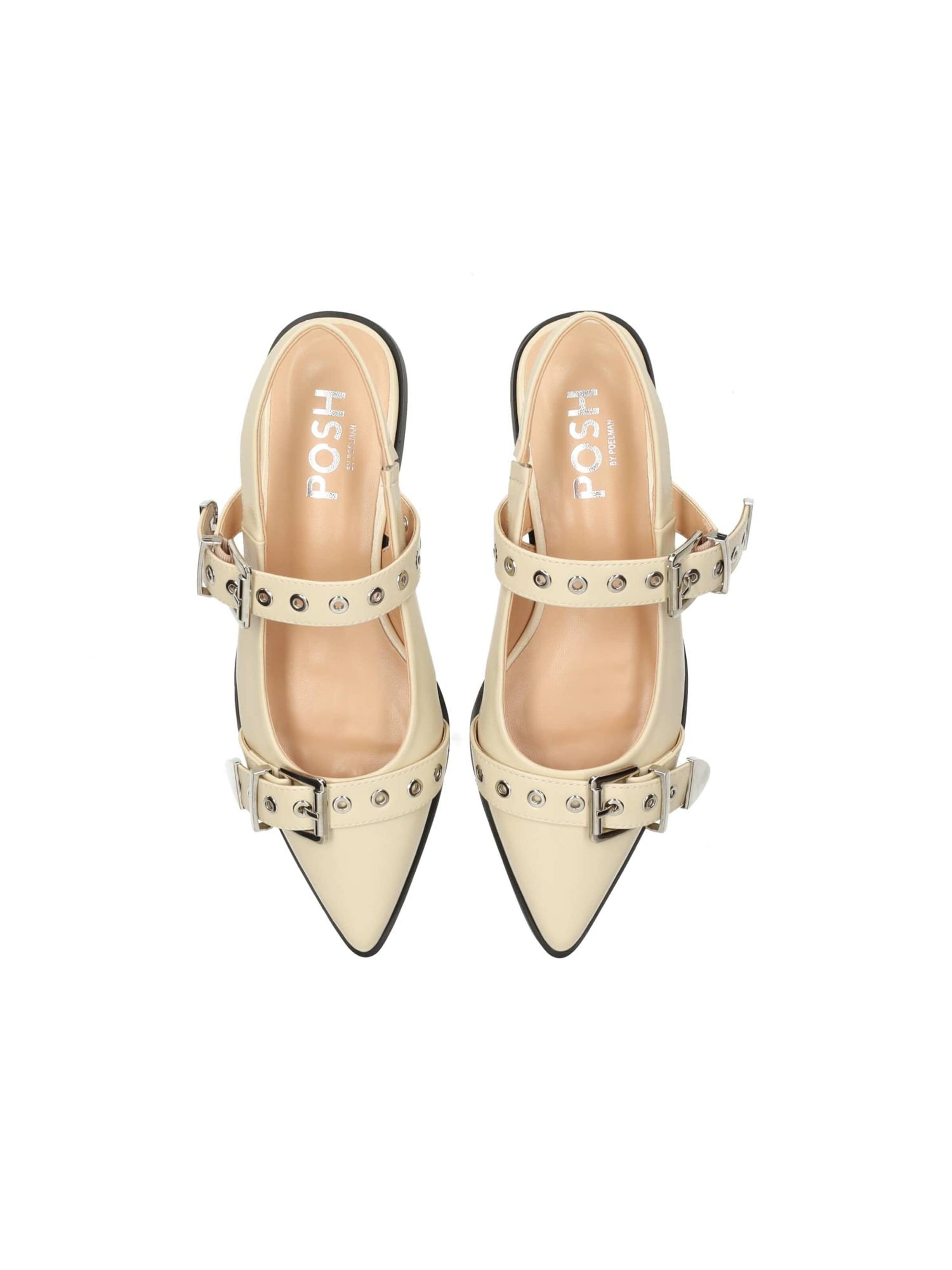 POSH by Poelman Sandaal 'Julia' in Wit