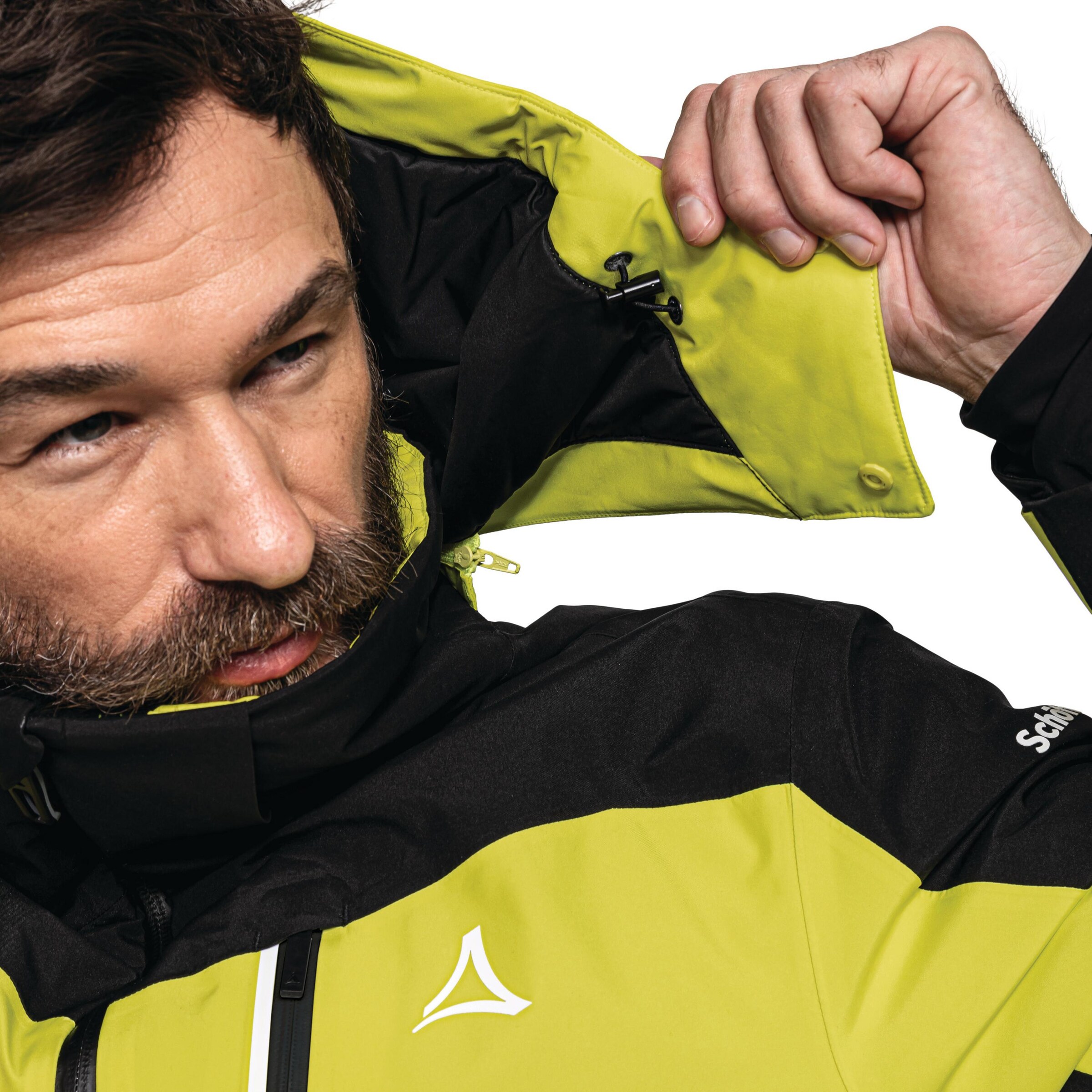 Schöffel Sports jacket 'Lubrizen' in Yellow