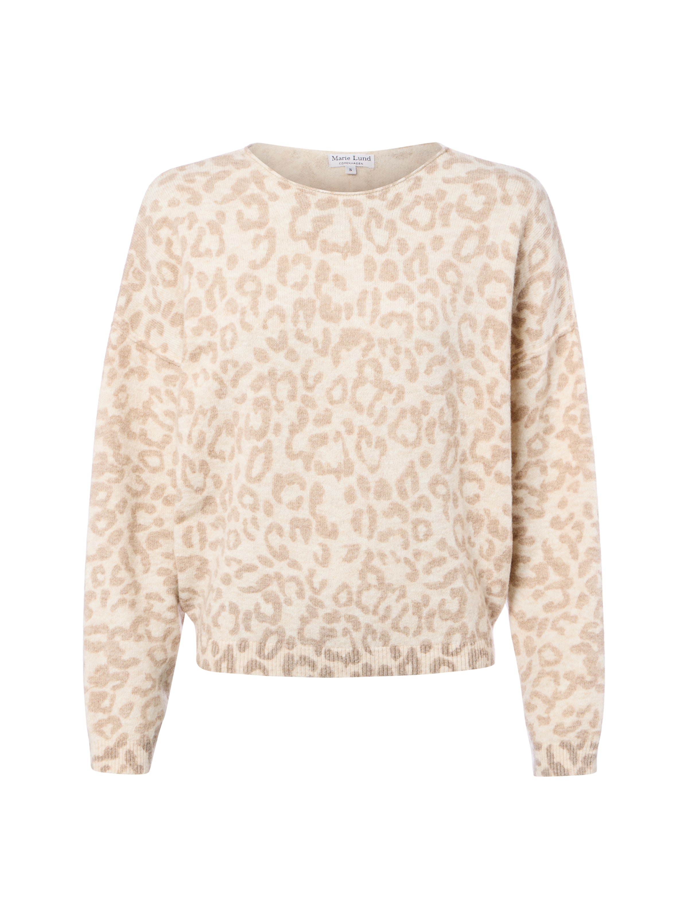 Marie Lund Pullover in Beige: Vorderseite