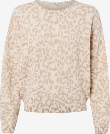 Marie Lund Pullover in Beige: Vorderseite
