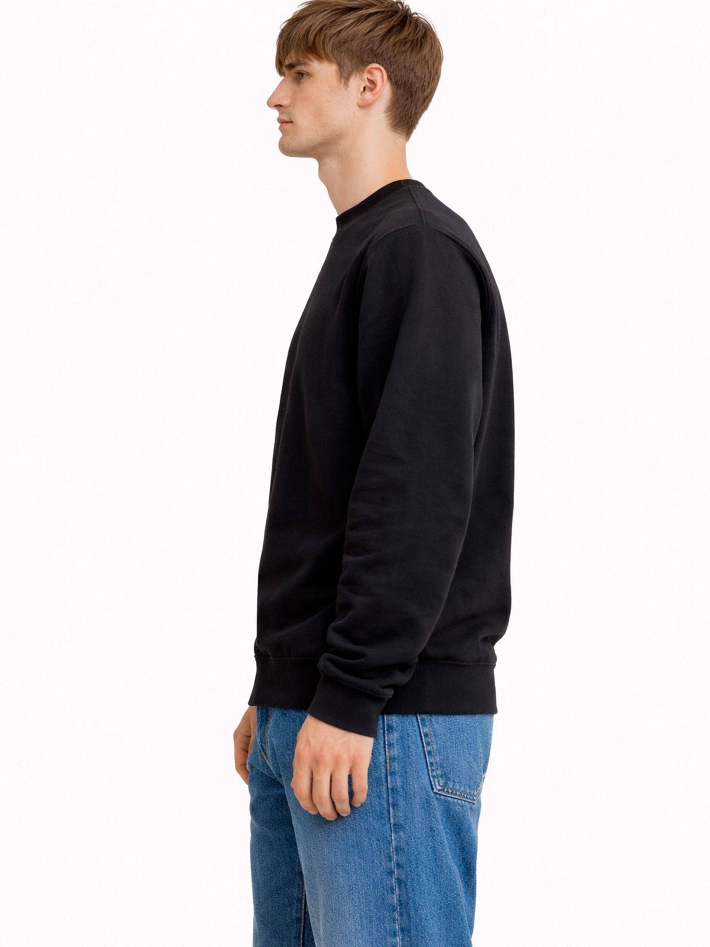 A Question Of (AQO) Sweatshirt 'Johannes' in Zwart