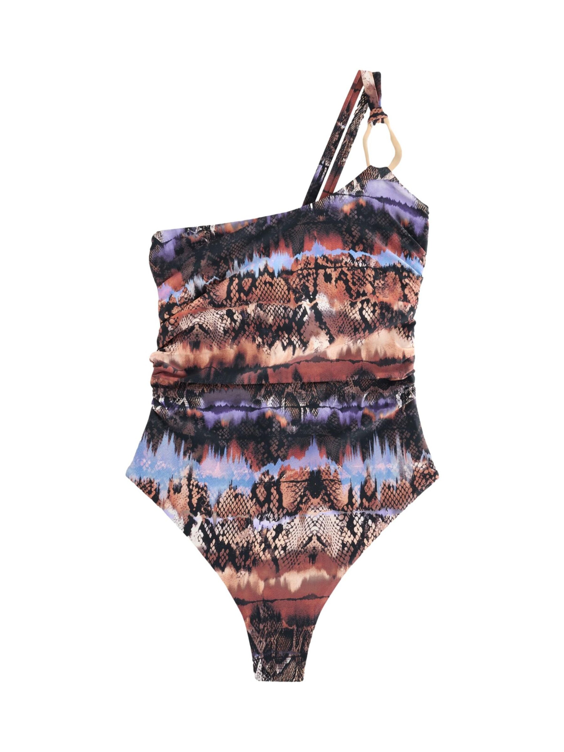 Bustier Maillot de bain Next en marron : devant