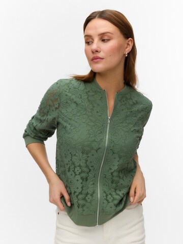 VERO MODA - Chaqueta de entretiempo 'VMHONEY' en verde: frente