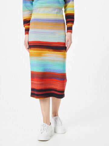 Warehouse Skirt in Mixed colours: front