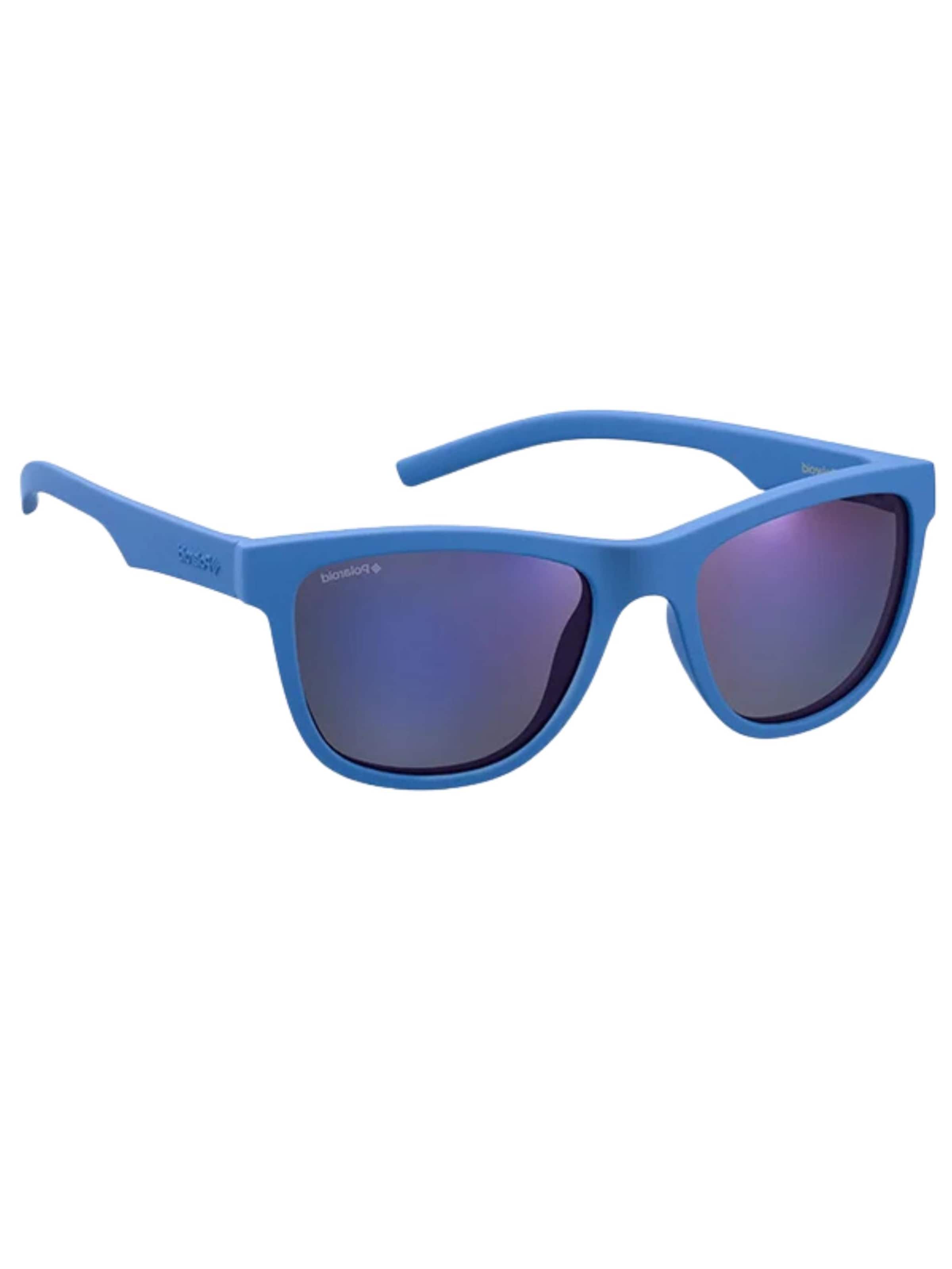 Polaroid Sonnenbrille in Blau: Vorderseite