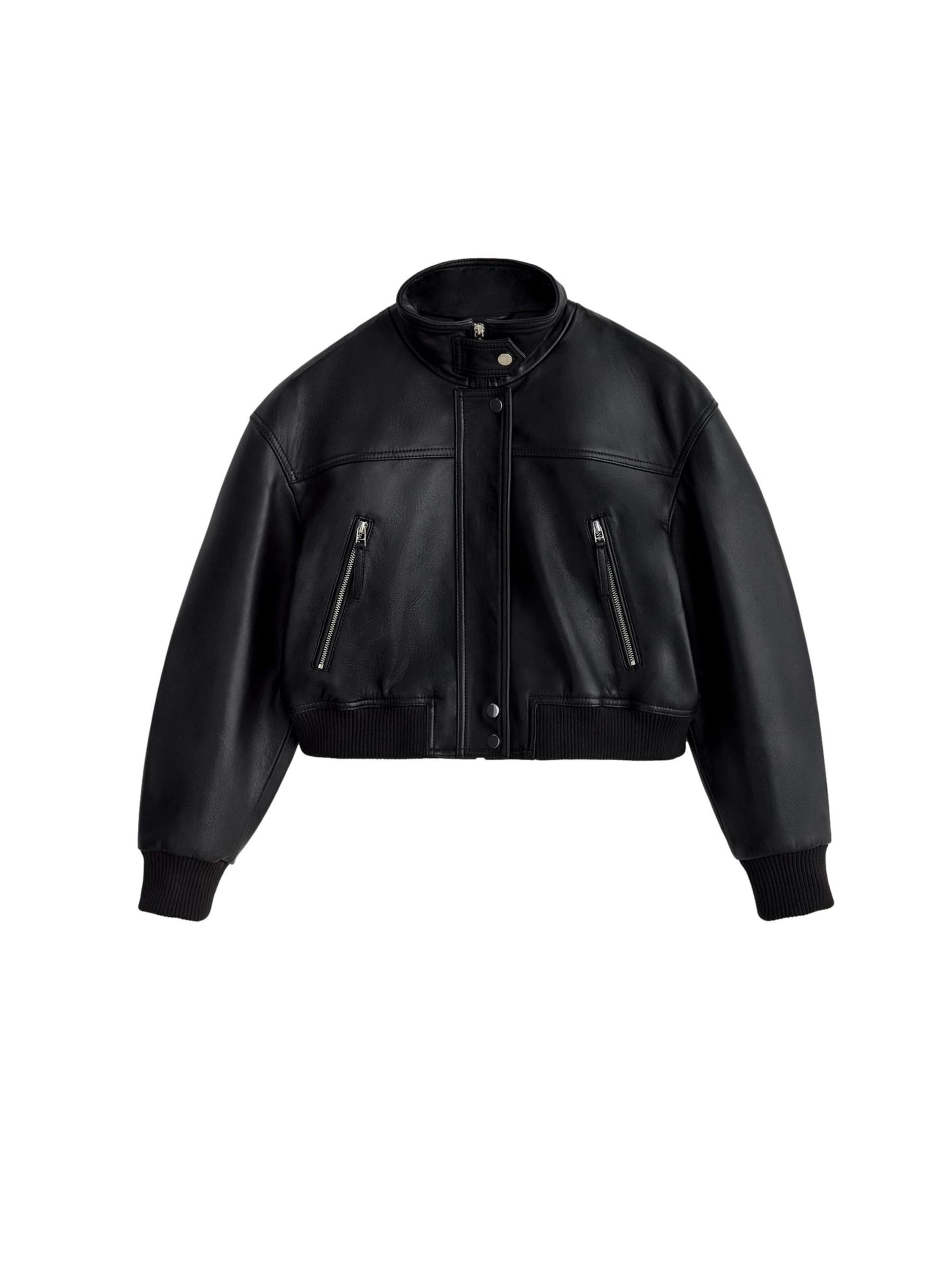 Veste mi-saison Bhoem en noir : devant
