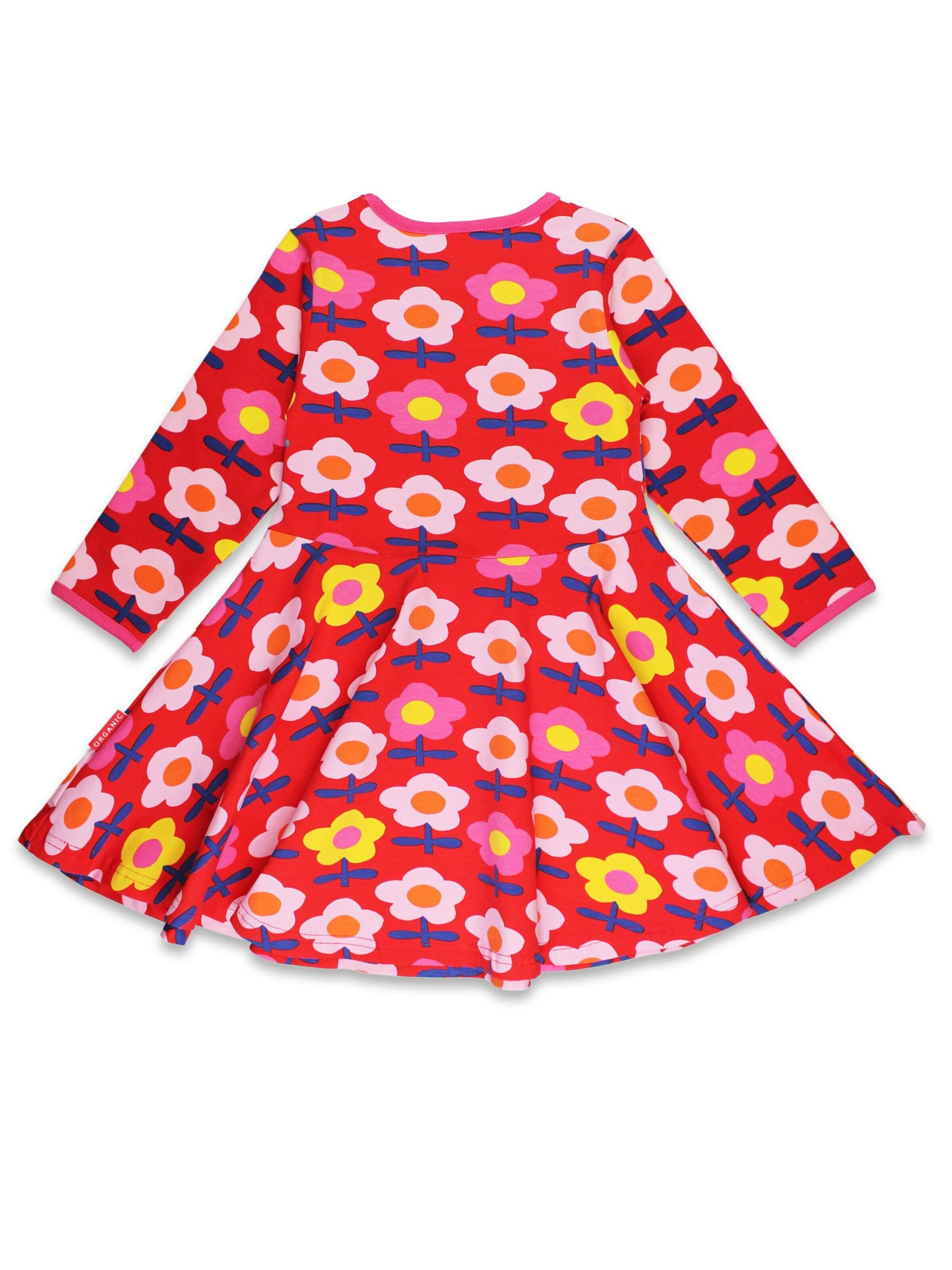 Toby Tiger Dress in Red