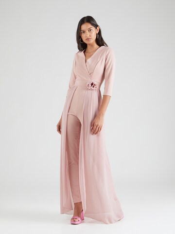 Tuta jumpsuit 'SARAH' di WAL G. in rosa: frontale