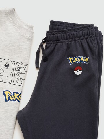 MANGO KIDS Pyžamo 'POKEGLOW' – šedá