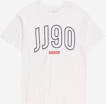 Jack & Jones Junior - Camiseta 'COLINN' en blanco: frente
