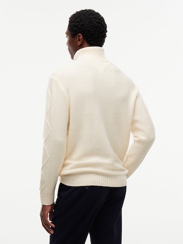 TOMMY HILFIGER Trui 'New York Label' in Beige