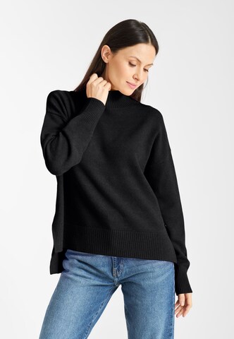 Frieda & Freddies NY Pullover in Schwarz: Vorderseite