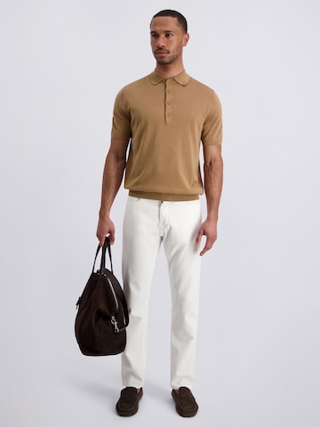 Regular Pantalon chino 'Lyon' PIERRE CARDIN en blanc