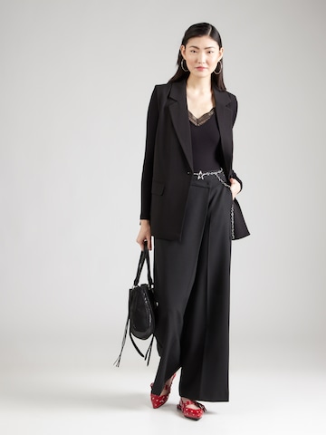 ABOUT YOU Блуза боди 'Diana' в черно