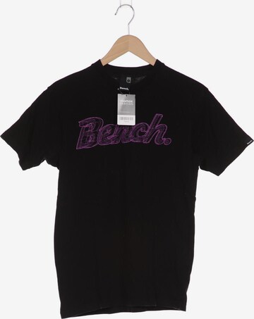 BENCH T-Shirt S in Schwarz: predná strana