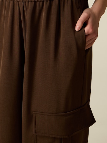 Loosefit Pantalon cargo oltre en marron