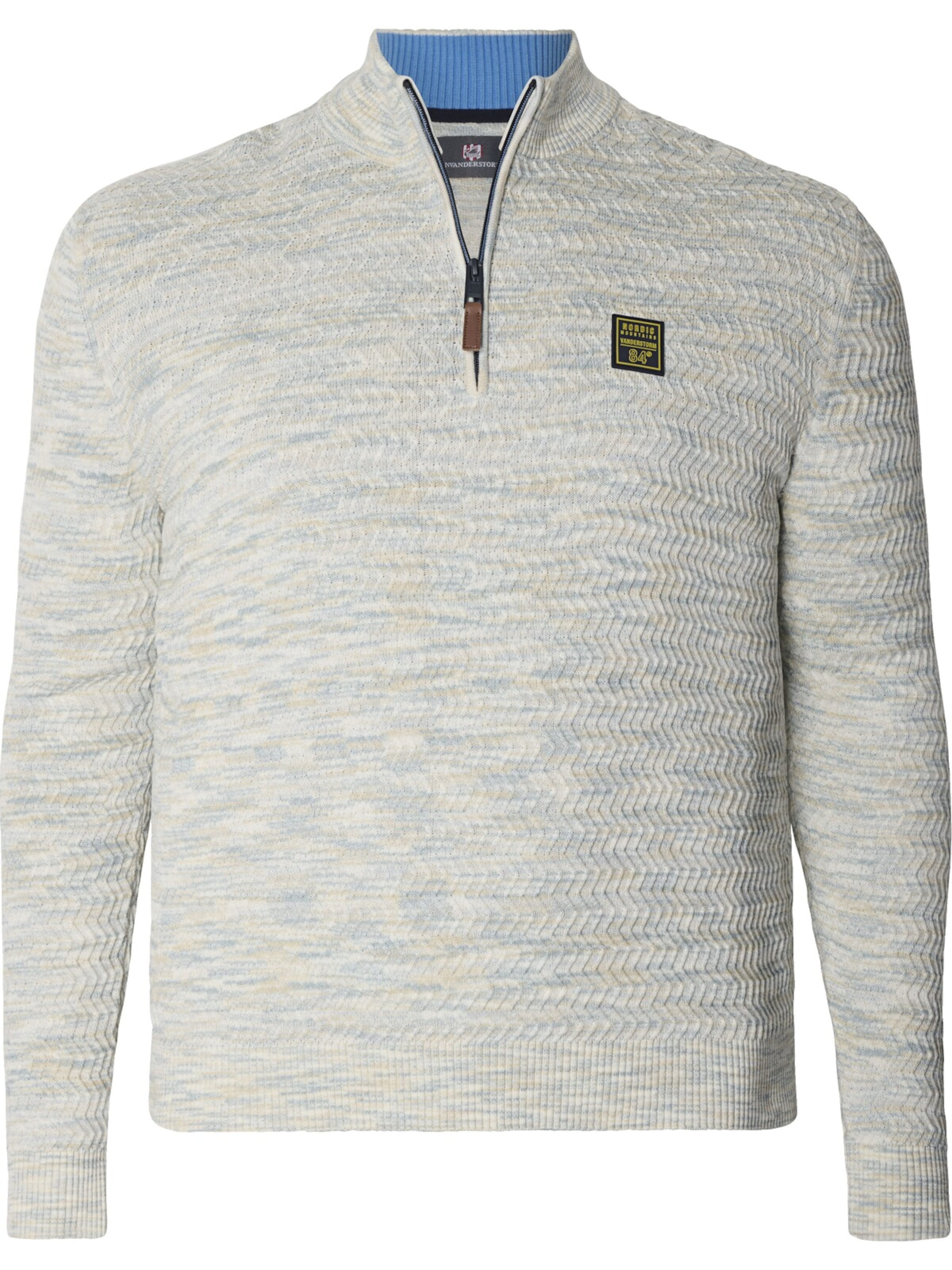 Jan Vanderstorm Pullover 'Tjore' in Weiß: Vorderseite