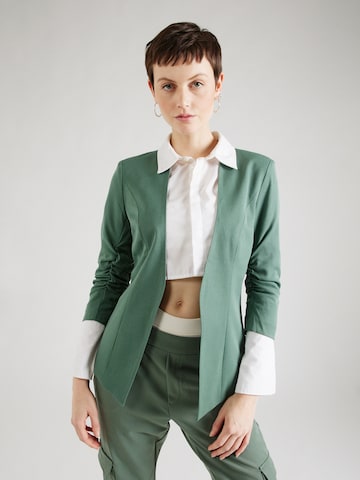 VILA Blazers 'Her' in Groen: voorkant