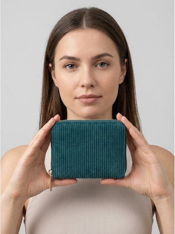 MILLYMILK® Wallet 'FONDO SMALL' in Green: front