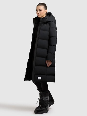 khujo Mantel 'Finnie3' in Schwarz