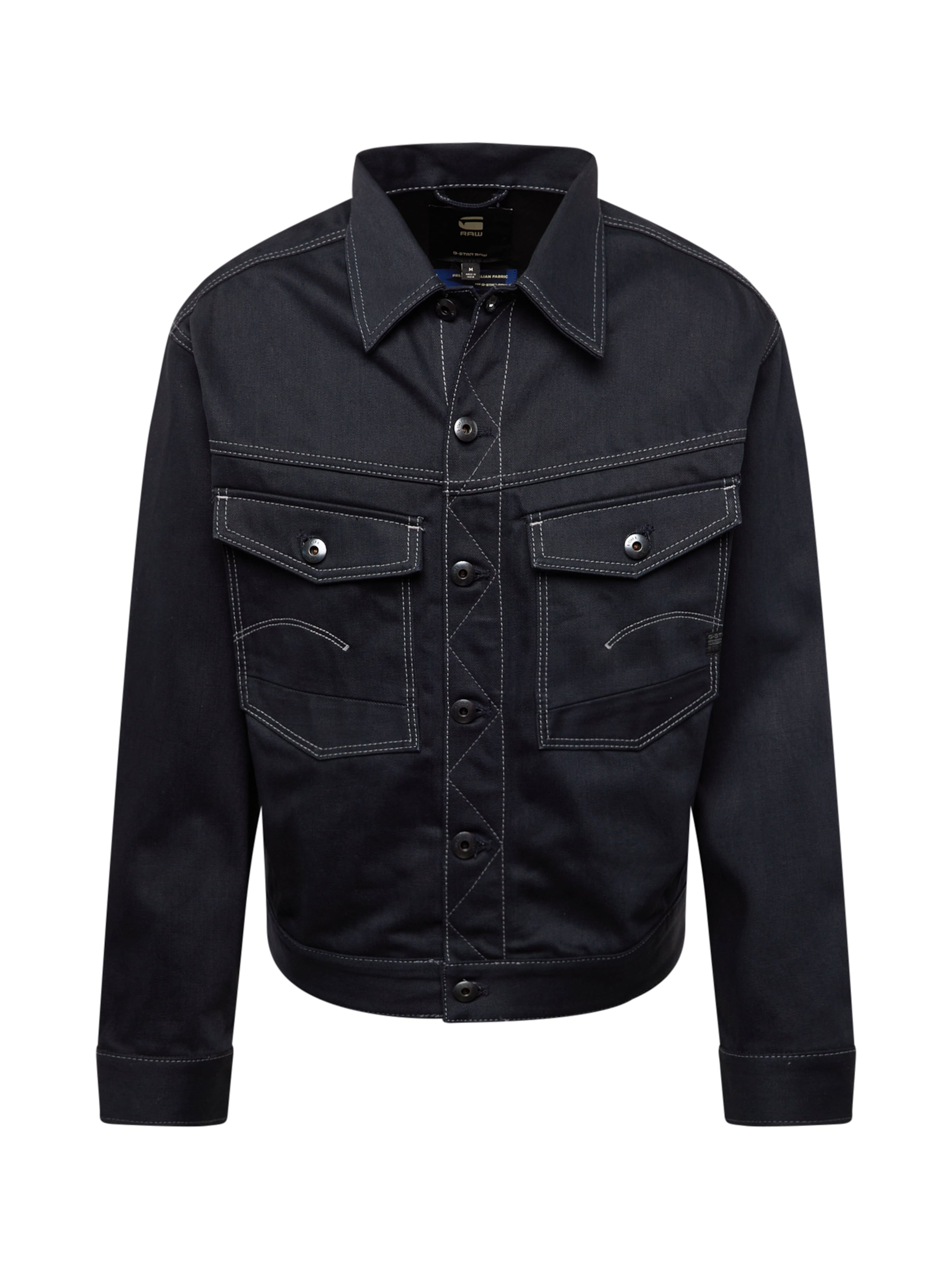 G-STAR Välikausitakki 'Dakota' värissä sininen: etupuoli