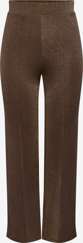 JDY Lużny krój Spodnie 'Lea' w kolorze brązowy: przód