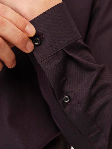 Slim fit Camicia 'JPRBLAParker' di JACK & JONES in rosso