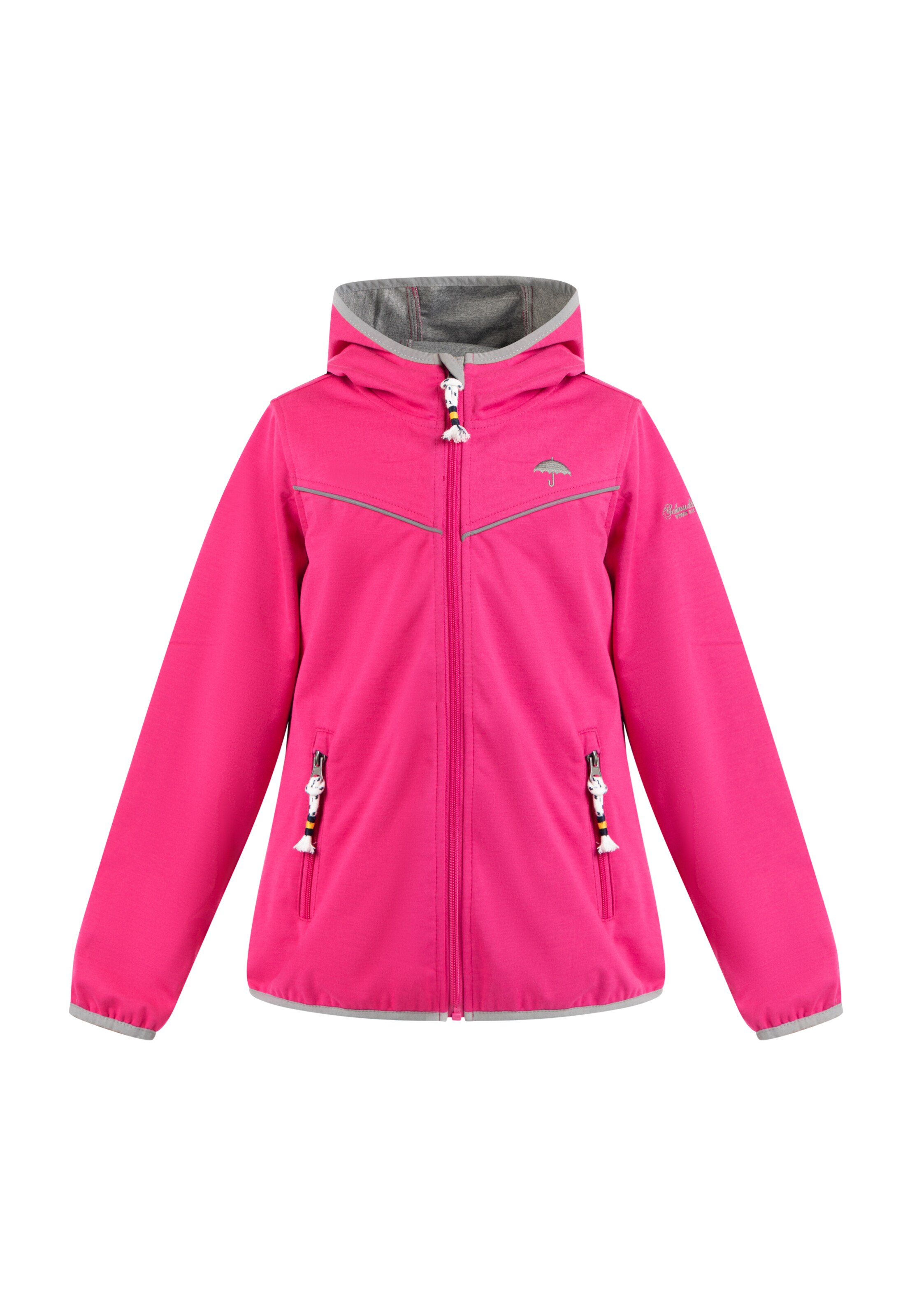 Schmuddelwedda - Chaqueta funcional en rosa: frente