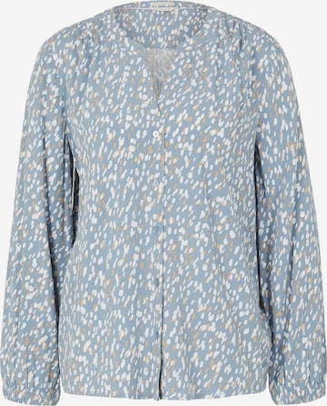 TOM TAILOR Blouse in Blue: front