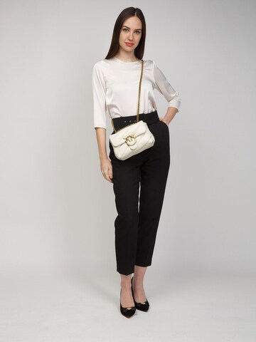 PINKO Schoudertas 'Mini Love Puff Crossbody Bag' in Wit: voorkant