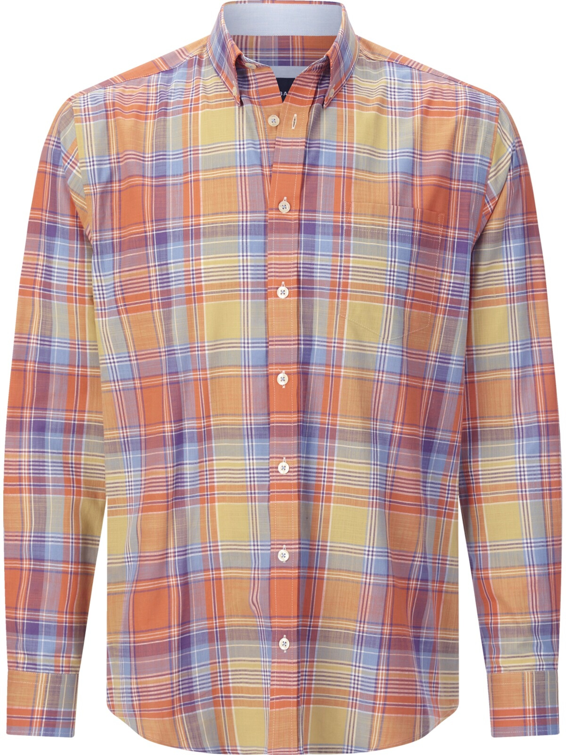 BABISTA Regular Fit Hemd ' Dorenza ' in Orange: Vorderseite