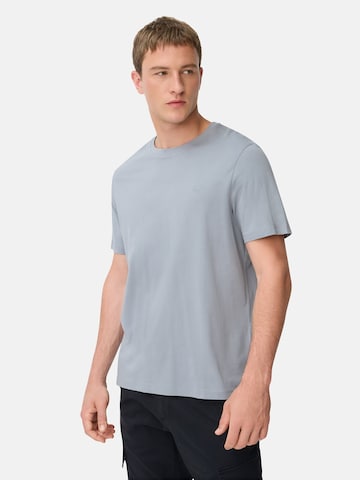 CAMEL ACTIVE T-Shirt aus reiner Baumwolle in Blau: Vorderseite