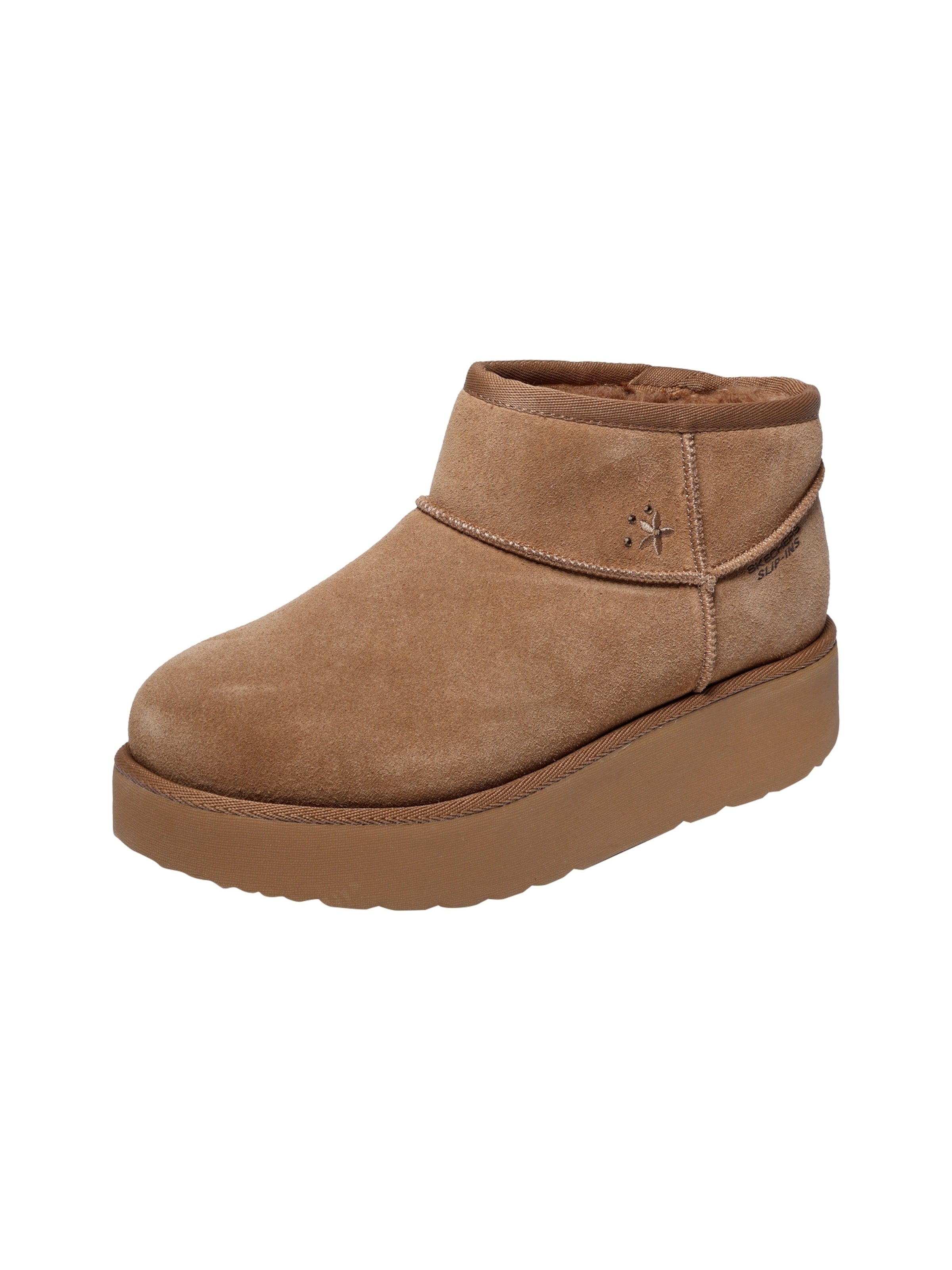 SKECHERS - Botas de tobillo en marrón: frente
