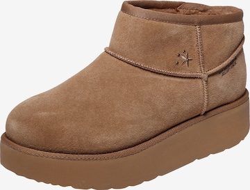 SKECHERS - Botas de tobillo en marrón: frente