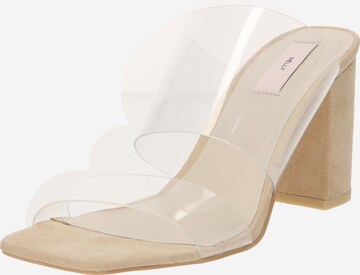 NLY by Nelly Pantolette i beige: framsida