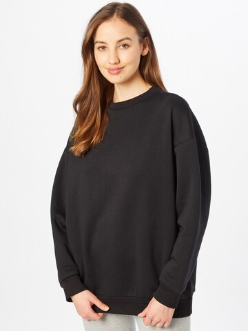 Misspap Sweatshirt in Black: front