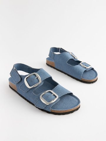 Next - Sandalias en azul