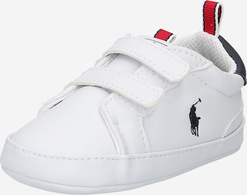 Polo Ralph Lauren Обувки за прохождане в бяло: отпред
