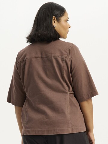 Anyday Blouse 'Katina 471' in Brown
