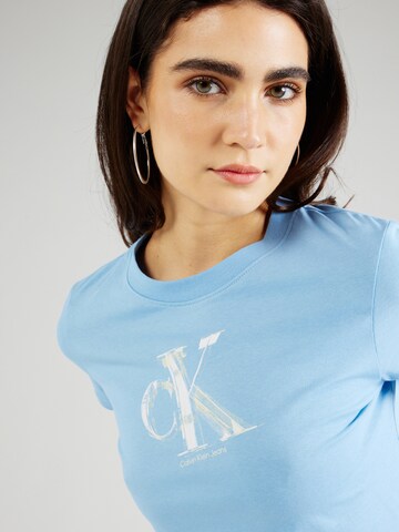 T-shirt Calvin Klein Jeans en bleu