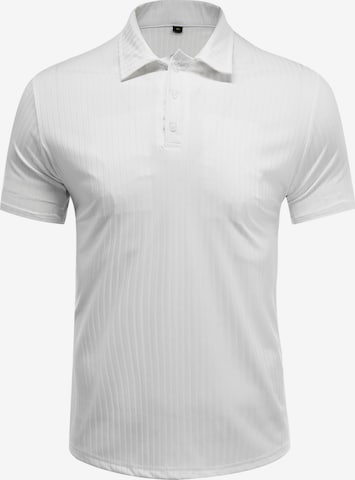 ALLTHEMEN Shirt 'Rhythmus' in White: front