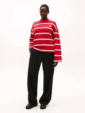 Tommy Hilfiger Curve Mikina - Červená